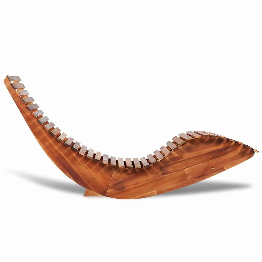 Brown Rocking Sun Lounger
