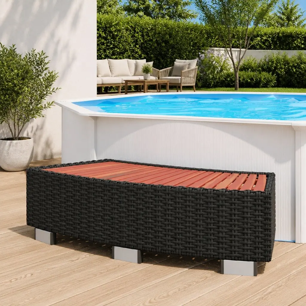 Rattan Spa Step with Strong Build