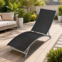 Reliable and Affordable Black Sun Lounger for Gardens