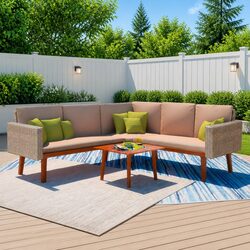 Comfortable Garden Lounge Set with Easy Maintenance