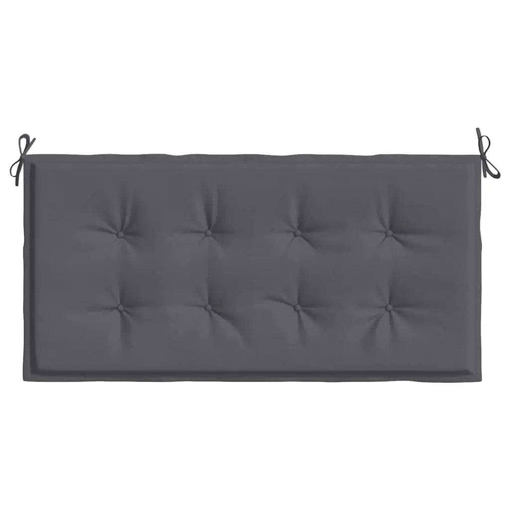 Garden Bench Cushion Outdoor Use 100x50x3cm Anthracite Oxford Fabric