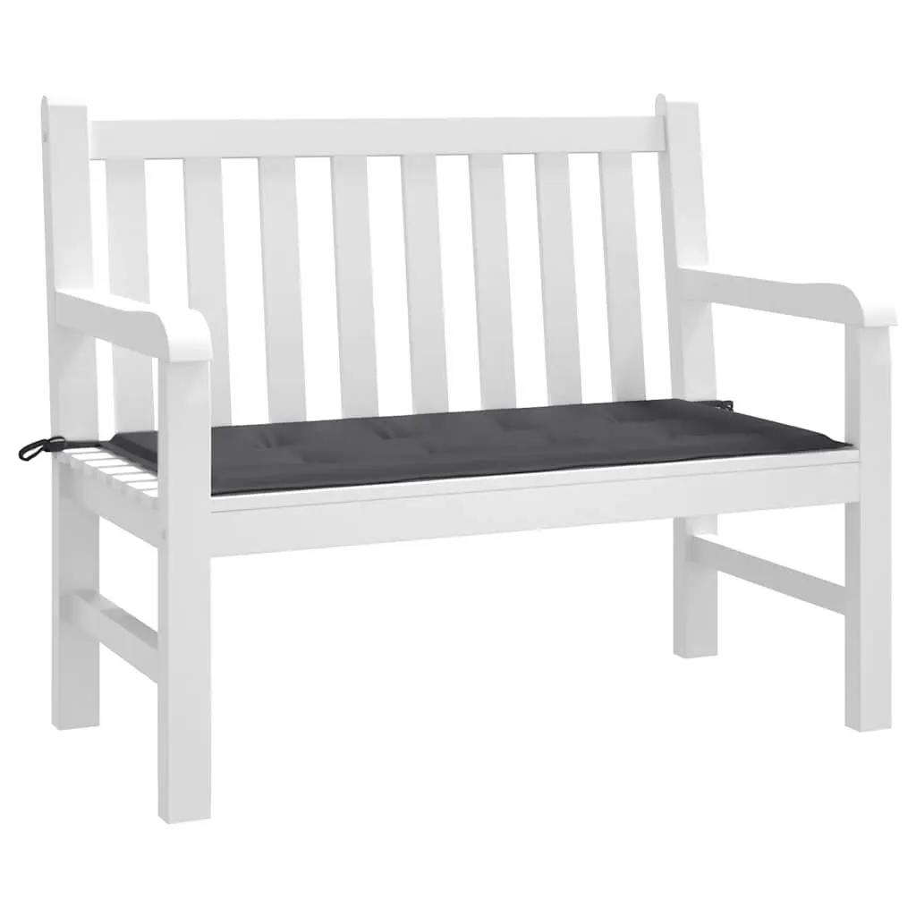 Garden Bench Cushion Outdoor Use 100x50x3cm Anthracite Oxford Fabric