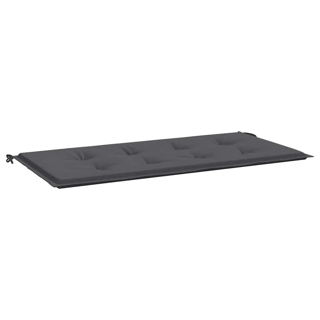 Garden Bench Cushion Outdoor Seating 120x50x3cm Anthracite Oxford Fabric