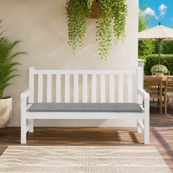Grey Garden Bench Cushion: Quality and Practicality Combined