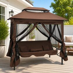 Affordable Gazebo Swing Bench with Comfort and Style