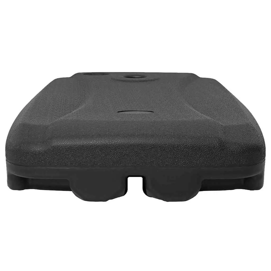Umbrella Stand Mobile Base for Garden Parasol Holder Black