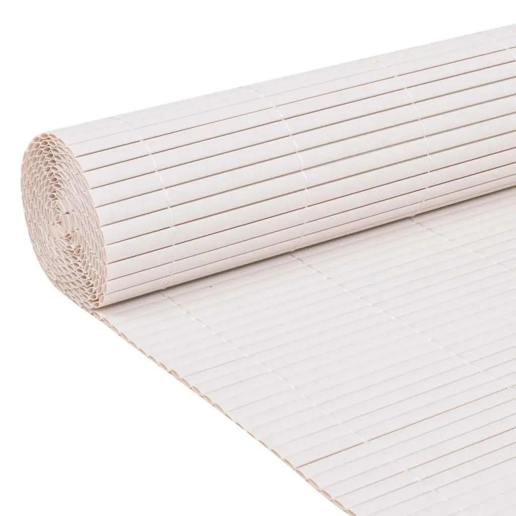 Garden Fence Panel Outdoor Enclosure 150 x 500 cm White