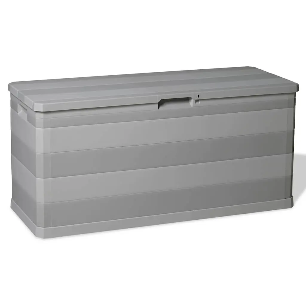 Grey Storage Box for Outdoor Use