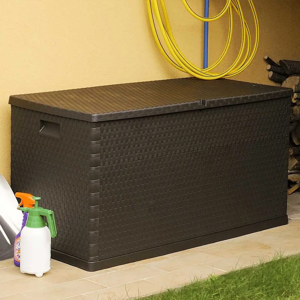 Garden Storage Box in Brown