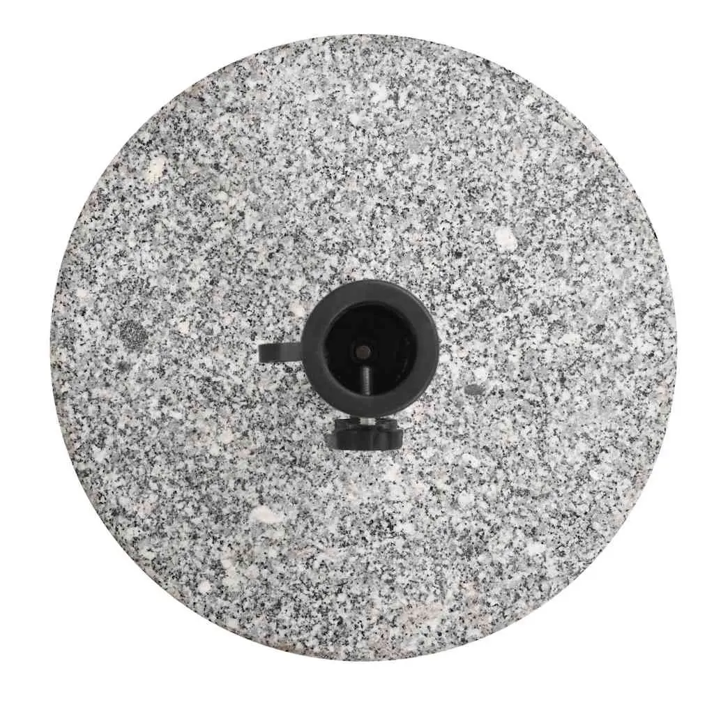 Granite Parasol Base Outdoor Umbrella Holder 20 kg Grey