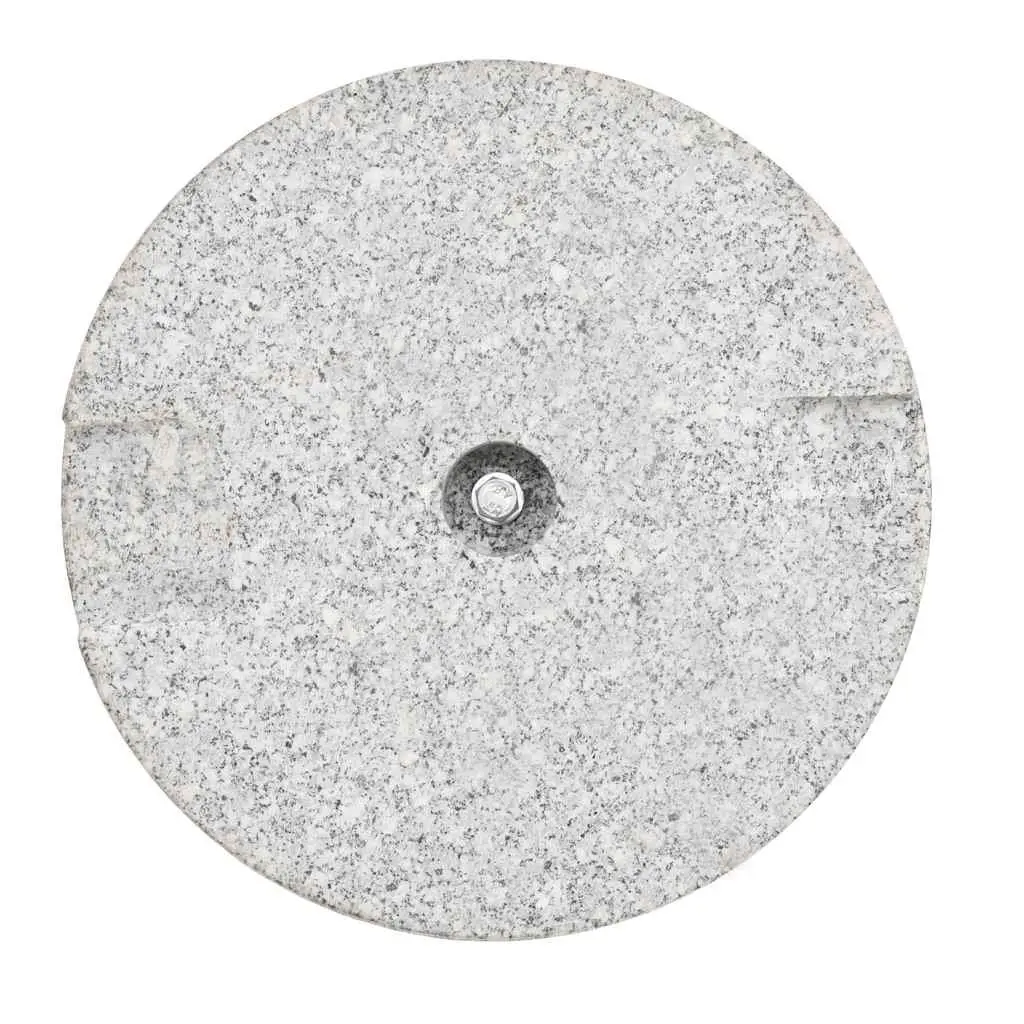 Granite Parasol Base Outdoor Umbrella Holder 20 kg Grey