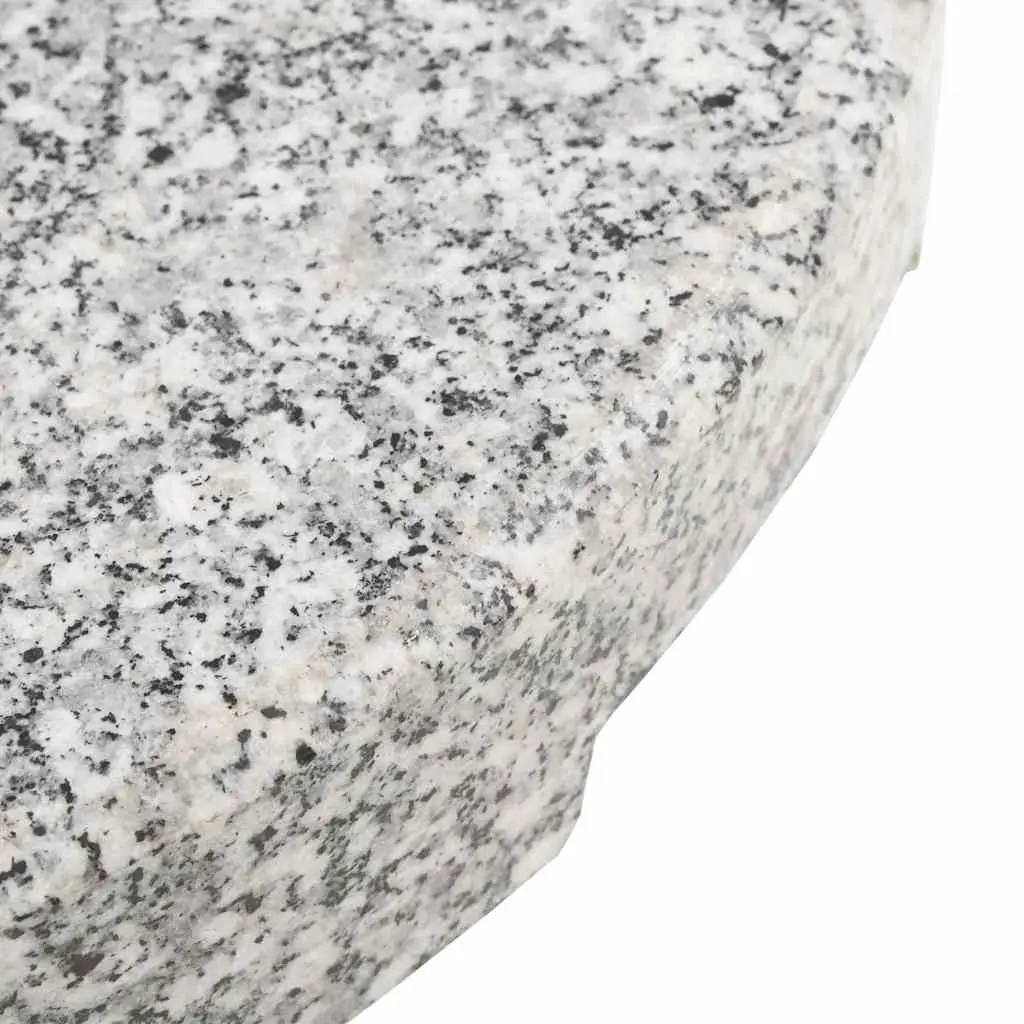 Granite Parasol Base Outdoor Umbrella Holder 20 kg Grey
