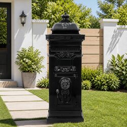Reliable Vintage Style Letterbox for Outdoor Use