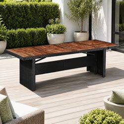 Reliable Garden Dining Table with Natural Beauty