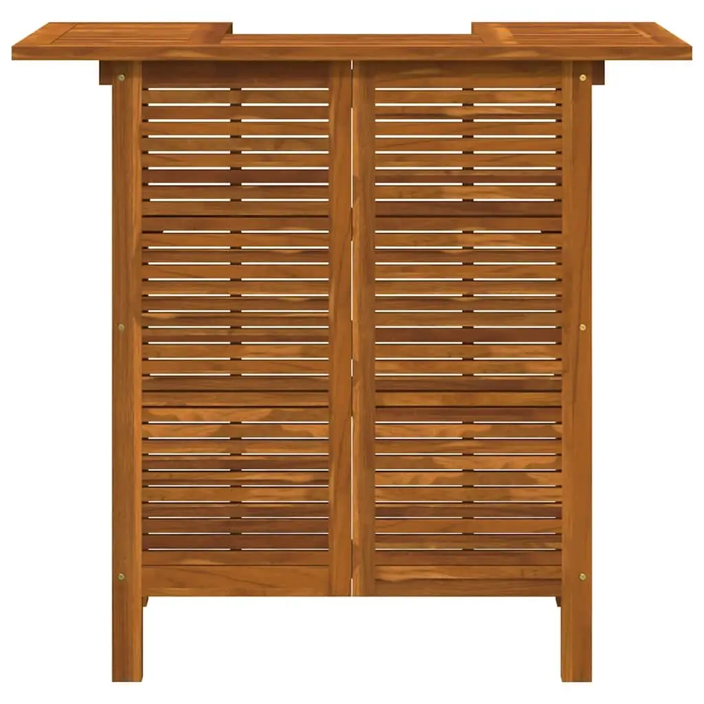 Bar Table 110x50x105 cm Solid Acacia Wood Outdoor Indoor High Dining Furniture