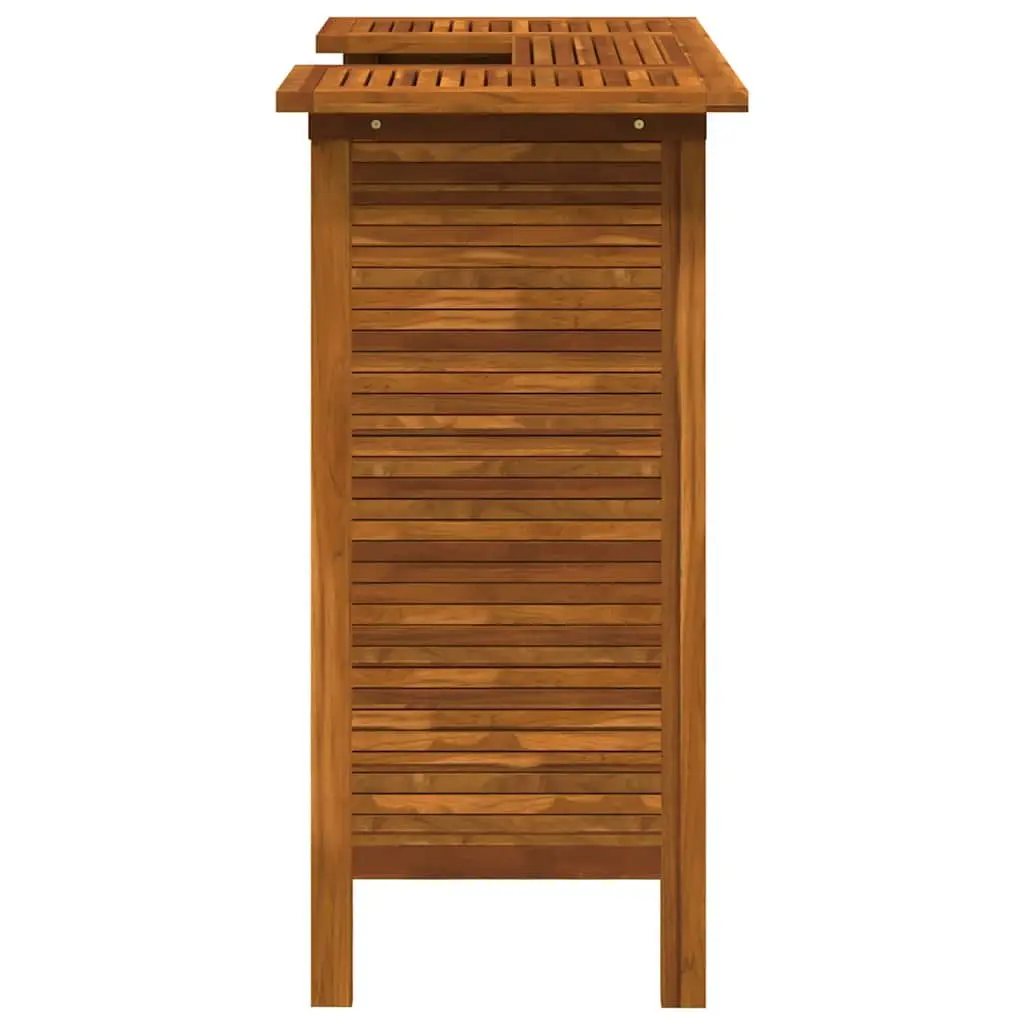 Bar Table 110x50x105 cm Solid Acacia Wood Outdoor Indoor High Dining Furniture