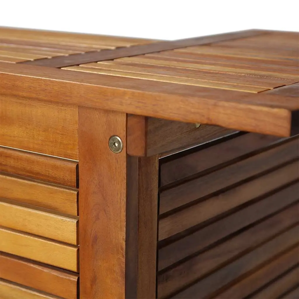 Bar Table 110x50x105 cm Solid Acacia Wood Outdoor Indoor High Dining Furniture