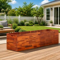 Reliable Wooden Raised Garden Bed for Easy Planting