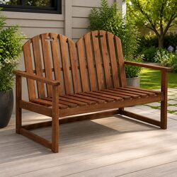Quality Wooden Garden Bench 110cm for Outdoor Enjoyment