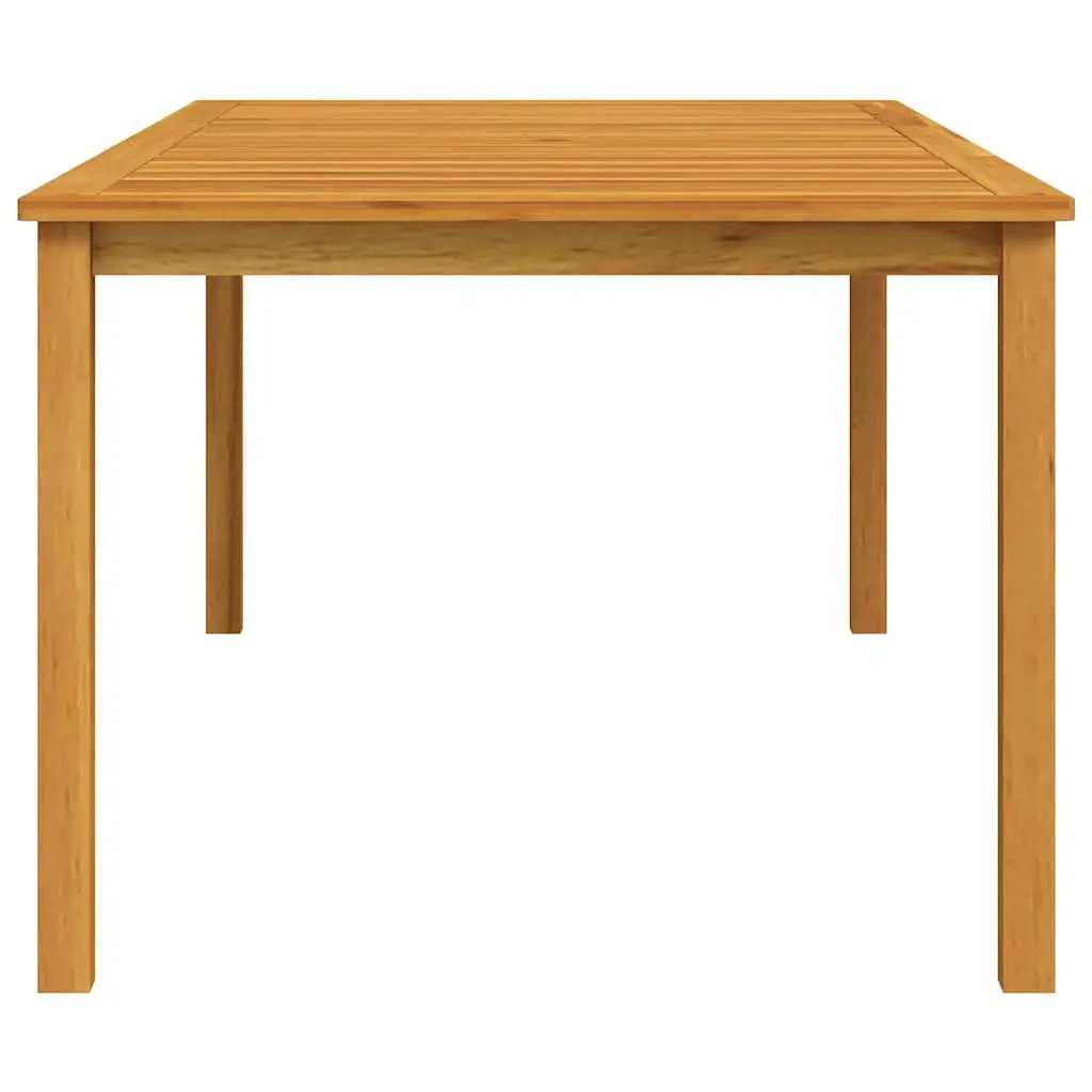 Outdoor Dining Table Solid Wood Garden Patio Furniture Brown 200x100cm
