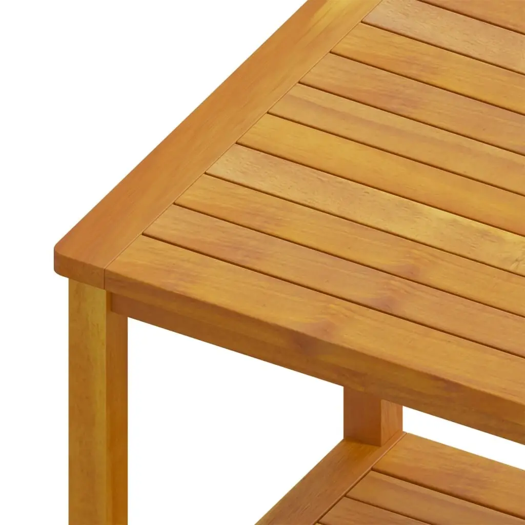 Side Table Solid Wood Indoor Outdoor Accent Coffee Nightstand Plant Stand