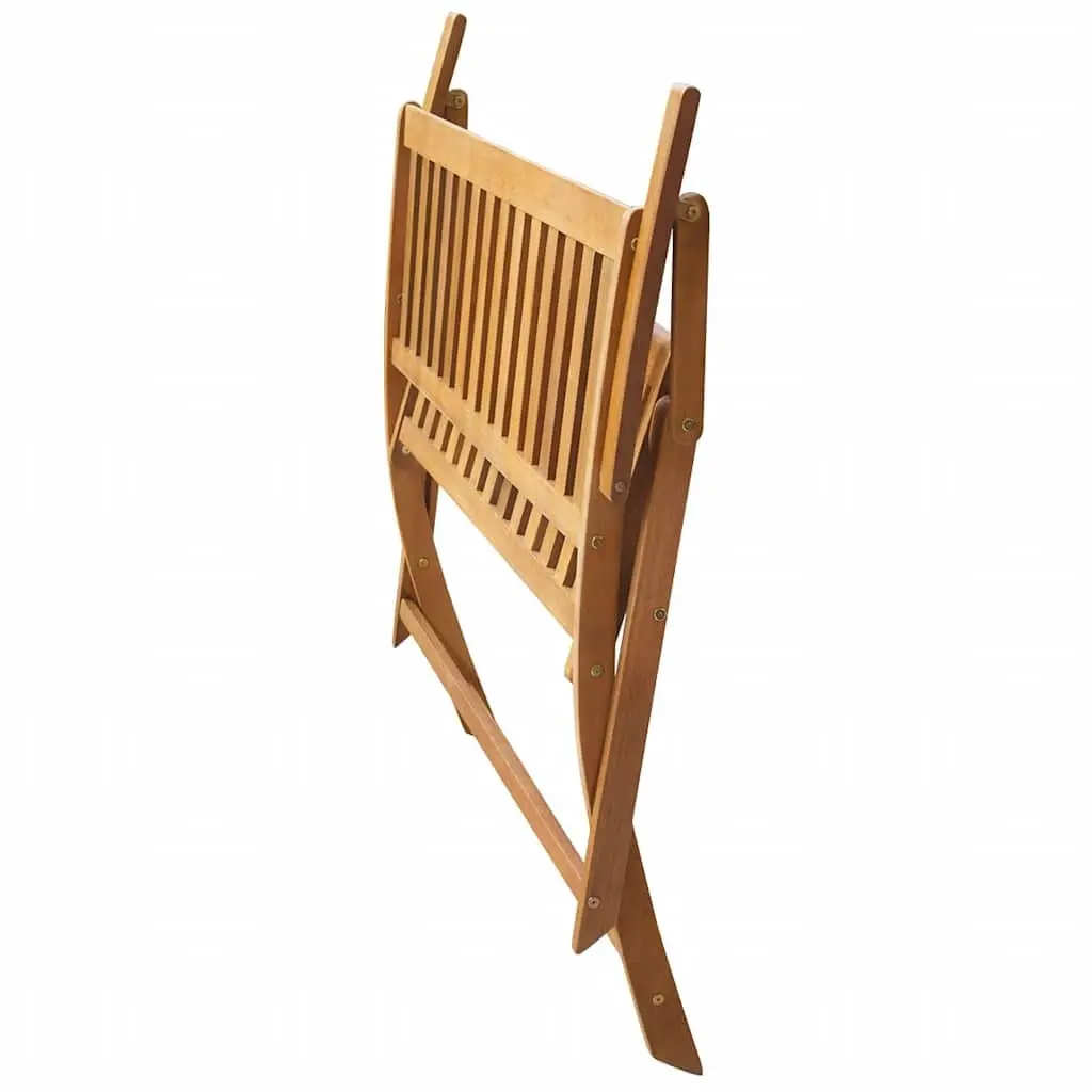 Garden Bench 120cm Solid Acacia Wood Folding Outdoor Seat Patio Backyard Chair