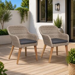 Comfortable and Practical Outdoor Dining Chairs Set