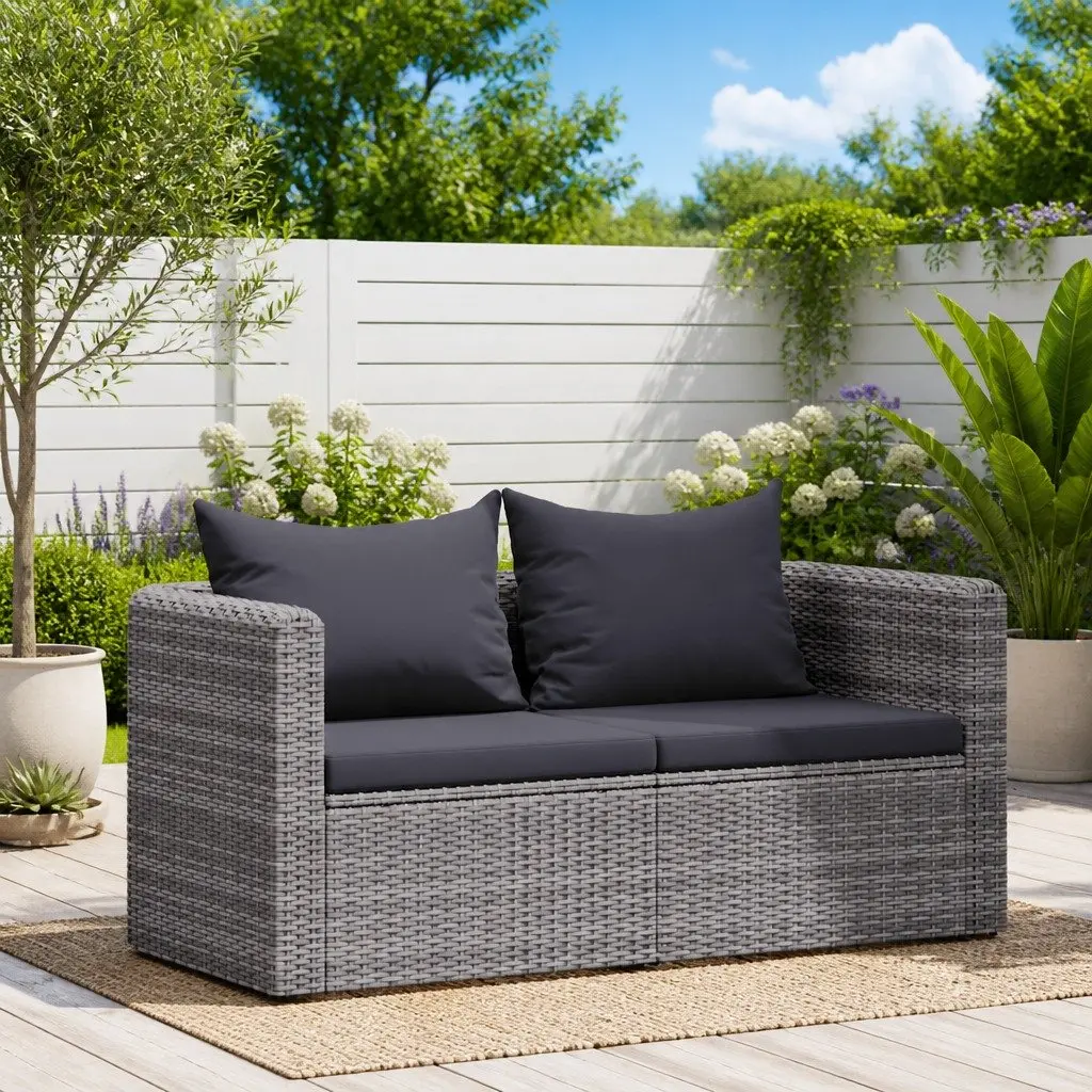 Garden Corner Sofa Set Grey
