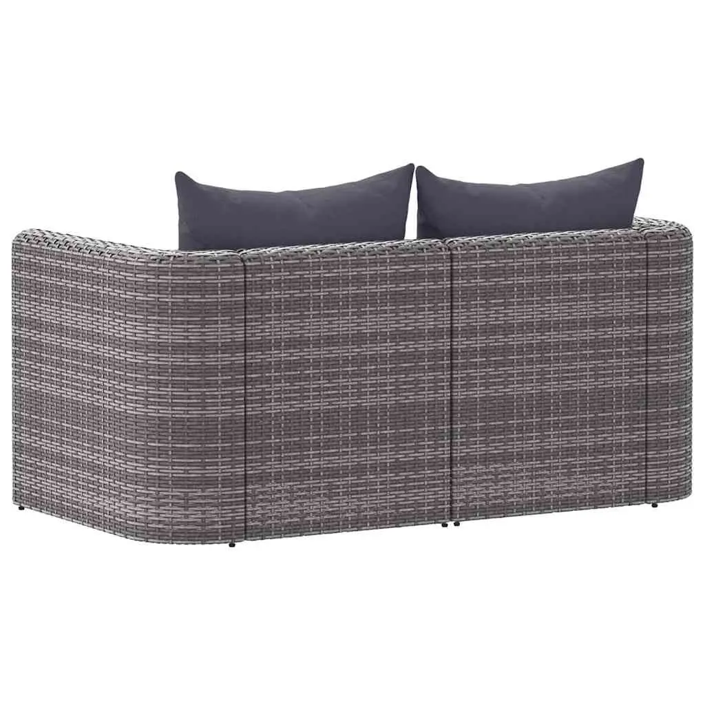 Garden Corner Sofa Set Grey
