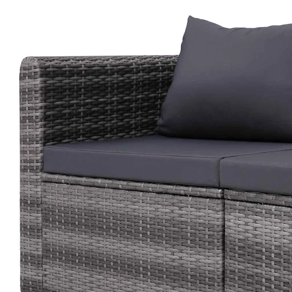Garden Corner Sofa Set Grey