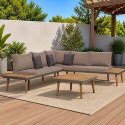 Comfortable & Practical 4-Piece Garden Sofa Set