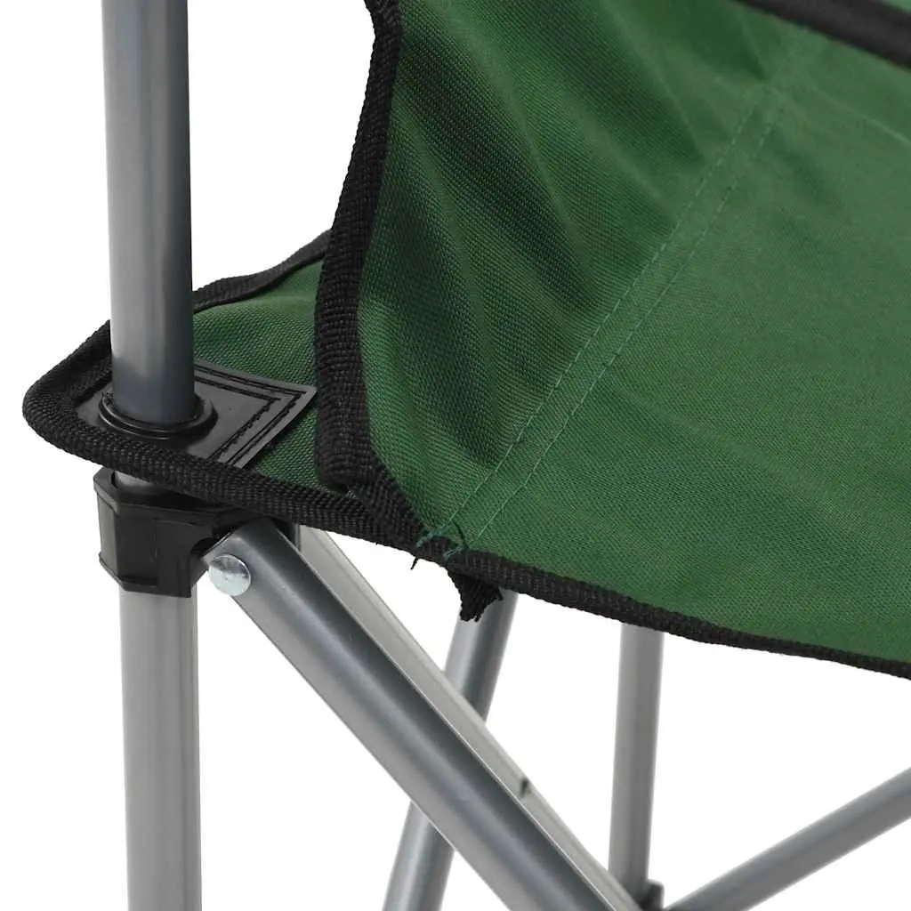 Camping Table and Chair Set 3 Pieces Folding Outdoor Furniture Garden Patio