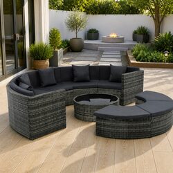 Comfort and Value in a 7-Piece Garden Lounge Set