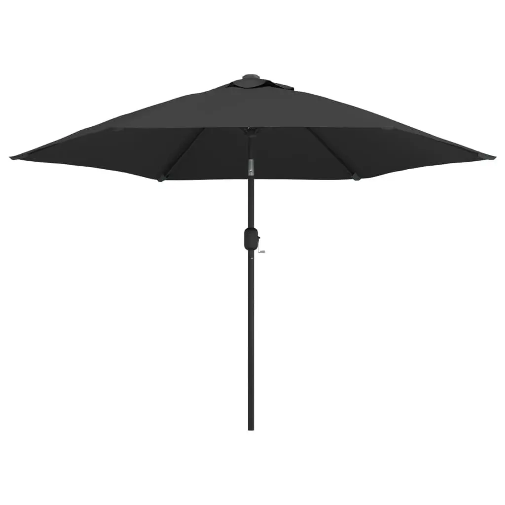 Garden Parasol UV Protective 300cm Tilt Crank Anthracite Shade