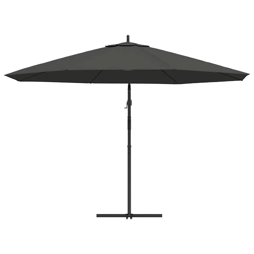 Cantilever Garden Parasol UV Protection 350 cm Anthracite