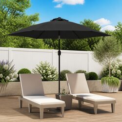 Reliable 300cm Garden Parasol with Solar LEDs