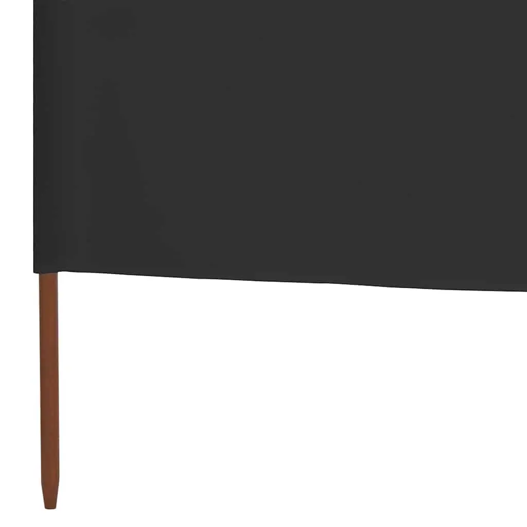 Folding Wind Screen 3-Panel Outdoor Shelter 400x120 cm Anthracite