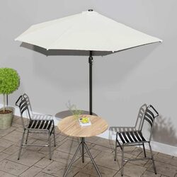 Reliable Half Round Parasol - Easy to Use and Maintain