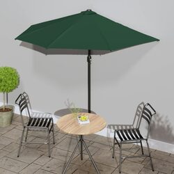 Practical Half Round Garden Parasol with UV Protection
