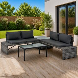 Comfort and Value in a 3-Piece Outdoor Lounge Set