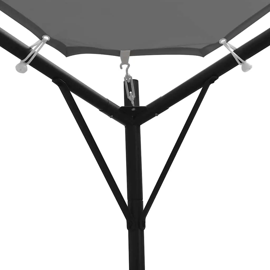 Gazebo 4x4 m Anthracite Garden Outdoor Patio Canopy Shade Structure