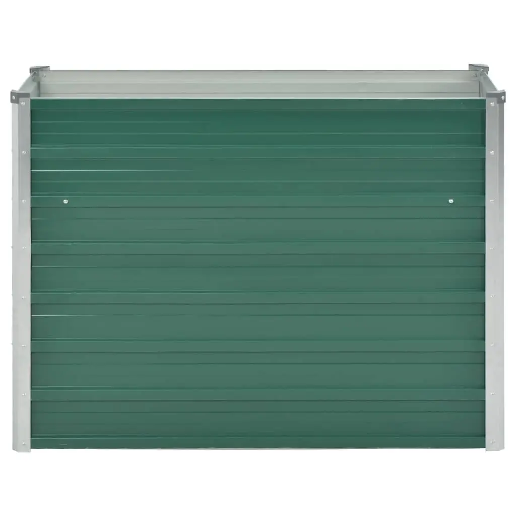 Raised Bed Planter Box Outdoor Vegetable Flower Herb Container 100 x 40 x 77 cm Green