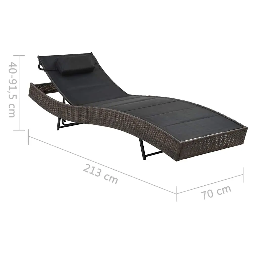 Sun Lounger for Outdoor Use