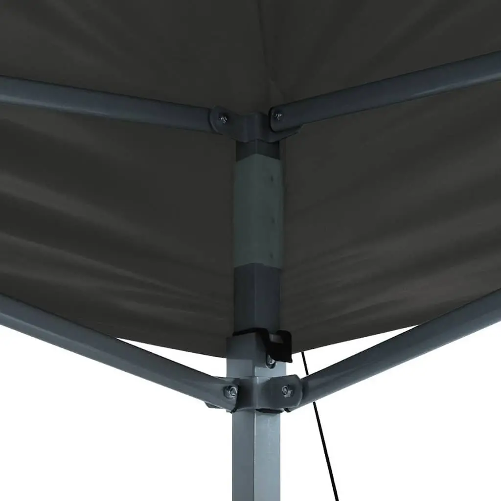 Pop-Up Canopy Tent Outdoor 3x4.5m Anthracite Foldable Gazebo for Parties and Events