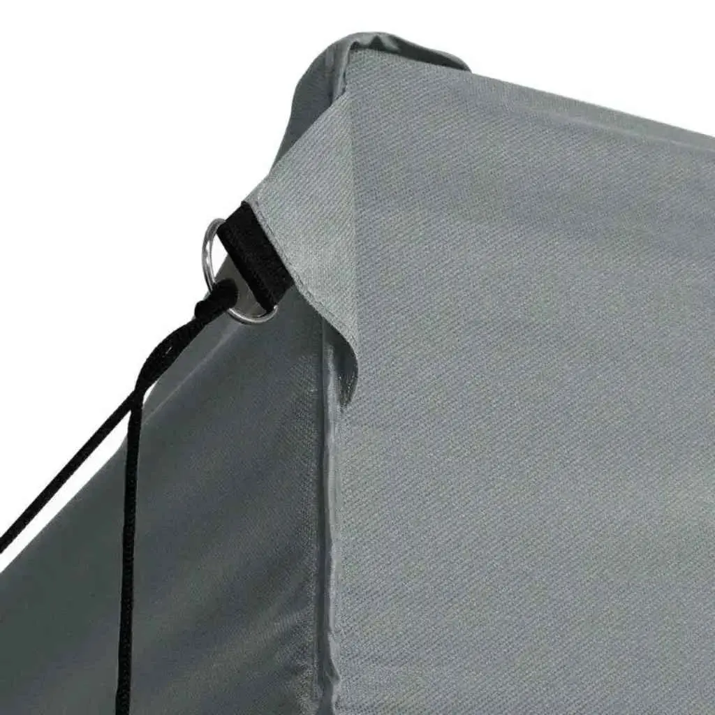 Pop-Up Tent Outdoor Canopy 3x4.5m with 4 Side Walls Anthracite