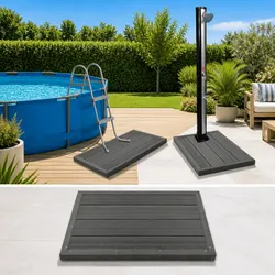 Reliable WPC Floor Element for Outdoor Applications