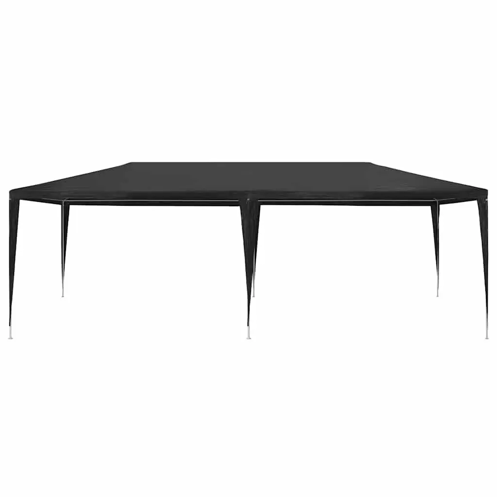 Outdoor Canopy Party Tent 3x6m Anthracite Garden Shelter Steel Frame UV Water Resistant