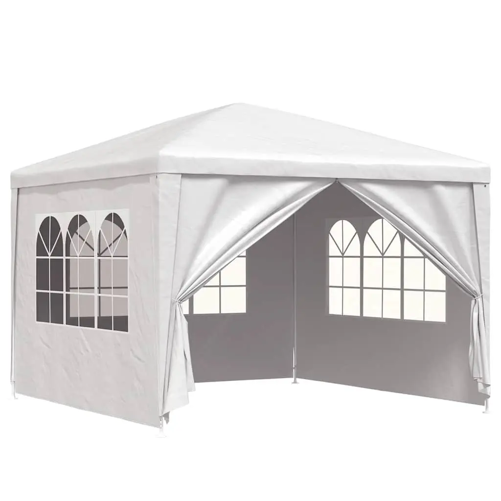 Party Tent Outdoor Canopy 3x3 m White Garden Gazebo Shelter