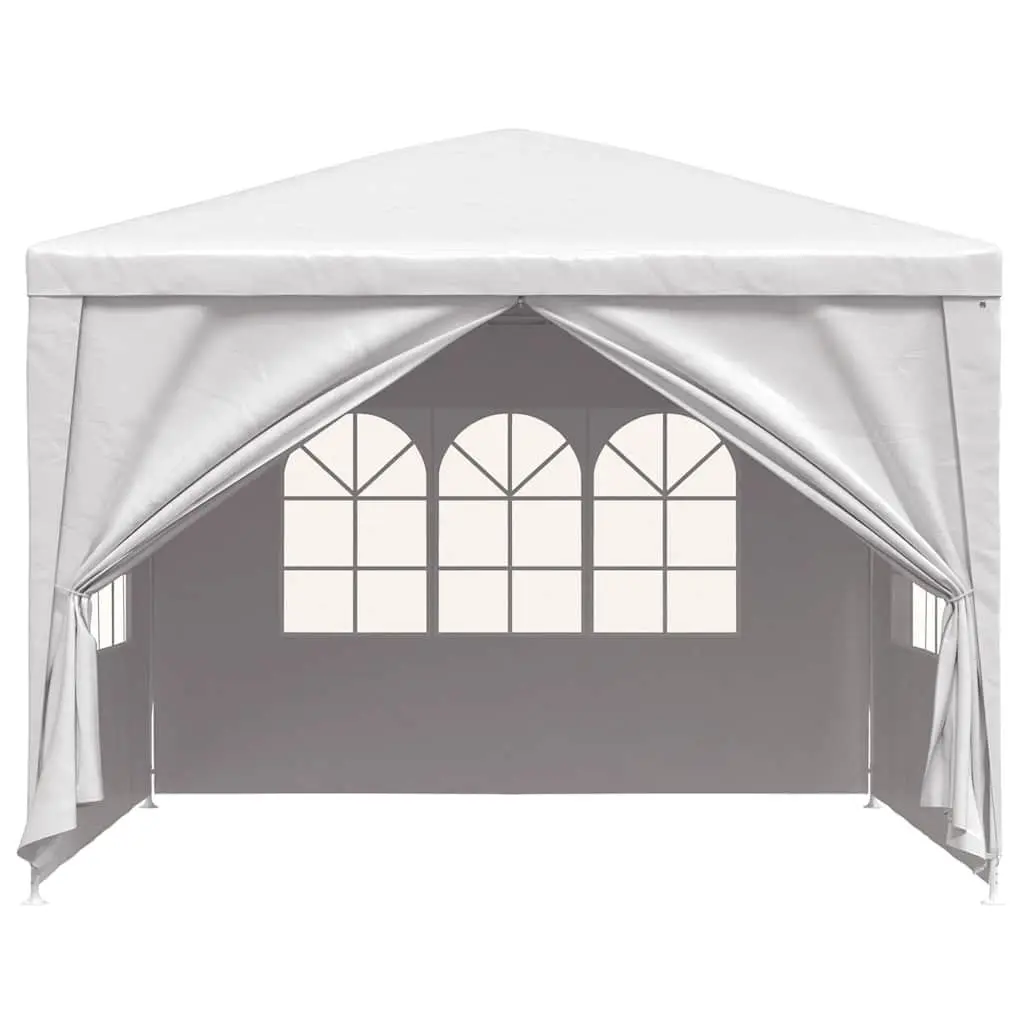 Party Tent Outdoor Canopy 3x3 m White Garden Gazebo Shelter