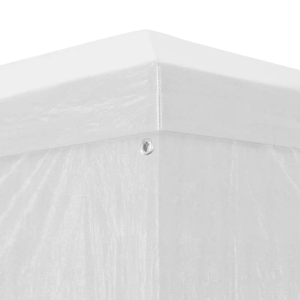 Party Tent Outdoor Canopy 3x3 m White Garden Gazebo Shelter